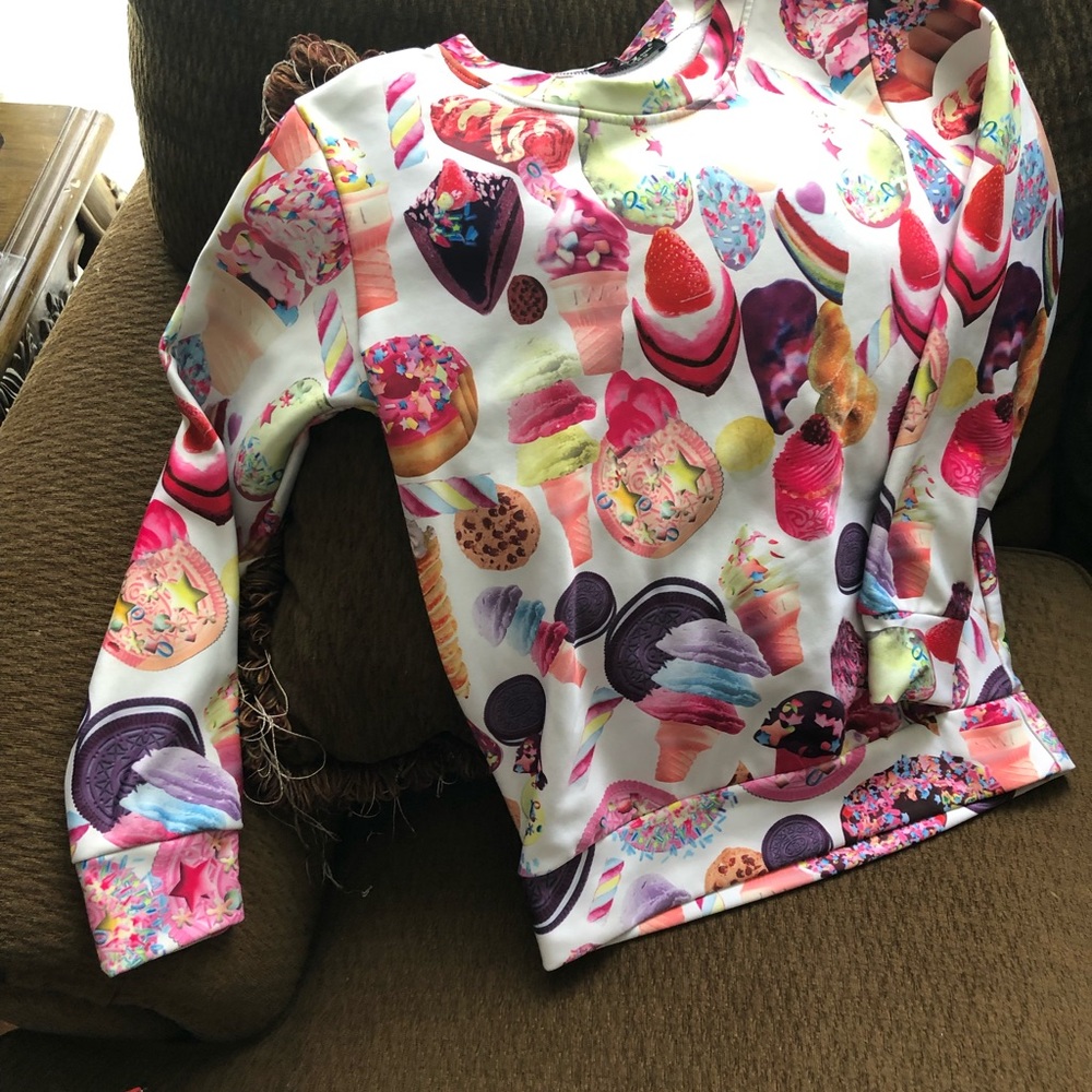 Dessert Sweatshirt Cookies 🍪 Ice-cream 🍦🤪